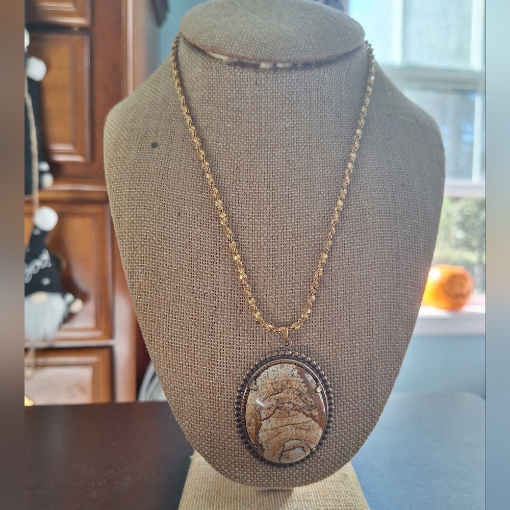 Picture Jasper Necklace